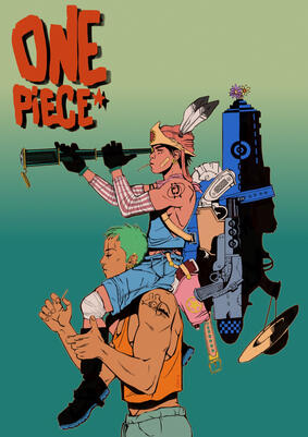 One Piece by way of Tank Girl.
